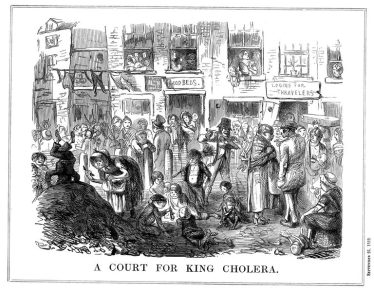 court for king cholera | Creative Commons