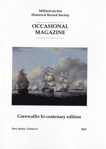 Occasional Magazine New Series, Volume 6   2019 :  Cornwallis bi-centenary edition